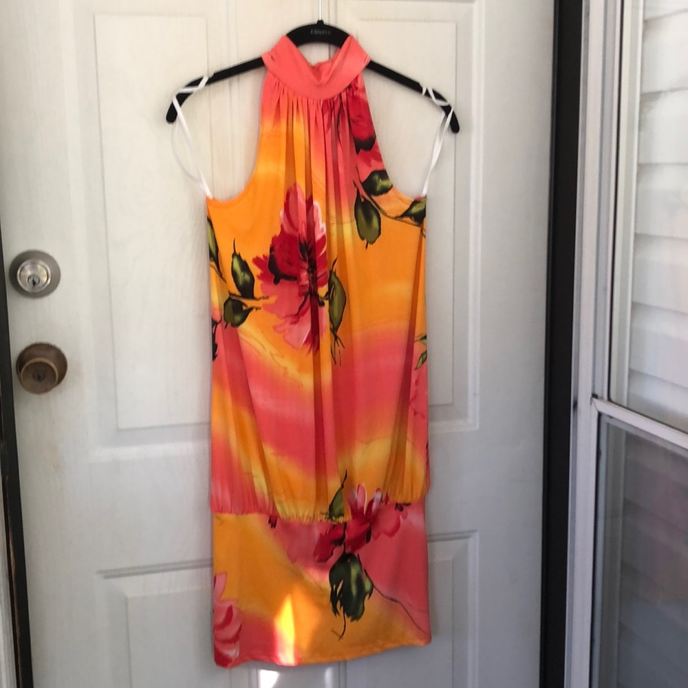 Joshua Halter Dress with a band hem Size Large